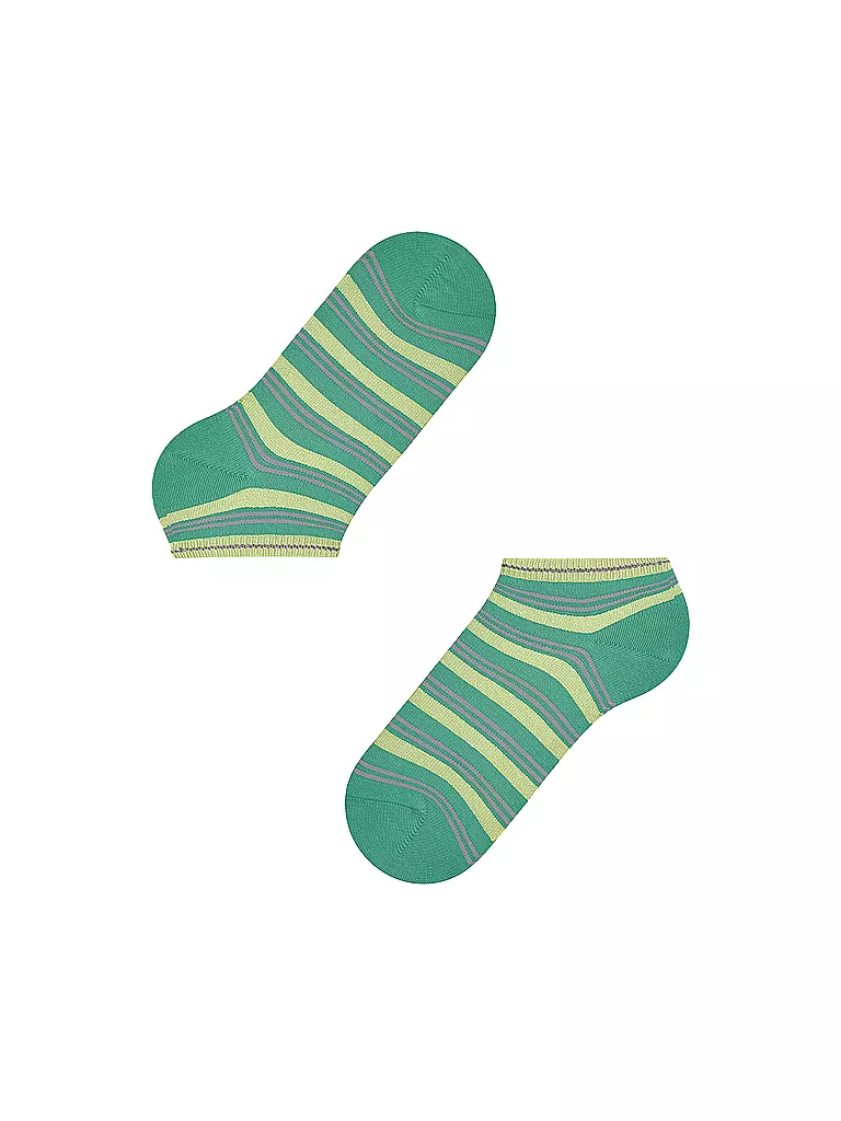 FALKE | Sneaker Socken SMART STRIPE oceangreen | Vert