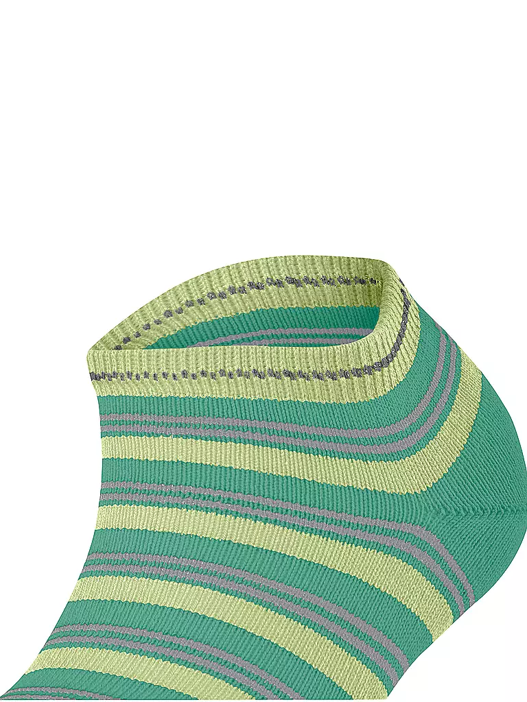 FALKE | Sneaker Socken SMART STRIPE oceangreen | Vert