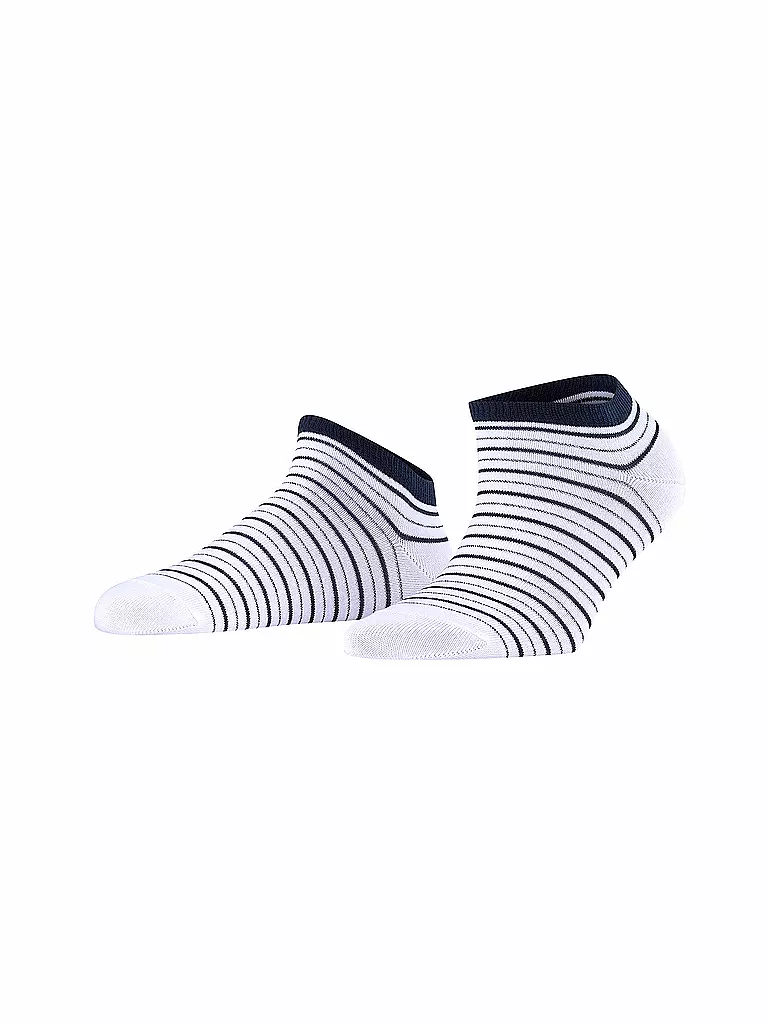 FALKE | Sneakersocken "Shimmer" white | Blanc