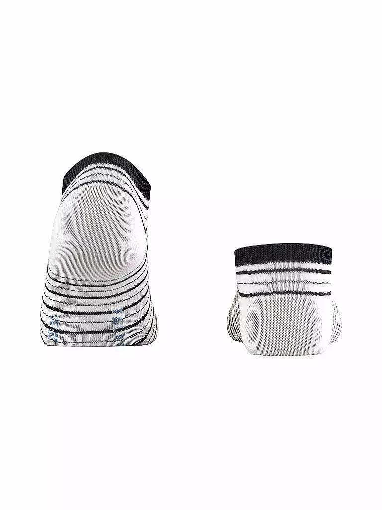 FALKE | Sneakersocken "Shimmer" white | Blanc