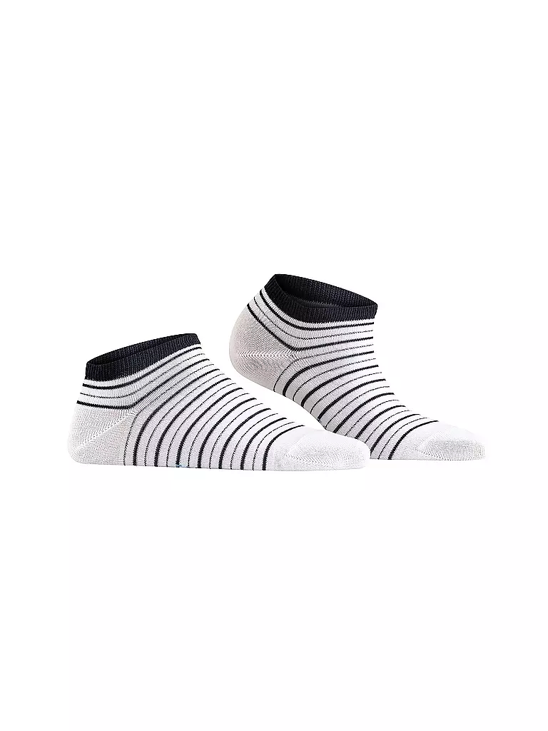 FALKE | Sneakersocken "Shimmer" white | Blanc