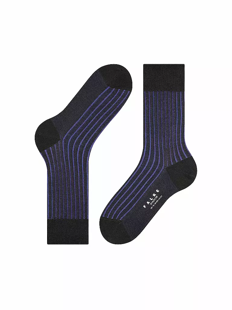 FALKE | Socken "Shadow" (schwarz/grau) | Noir