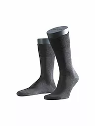 FALKE | Socken "Tiago 14662" anthracite mel. | Gris