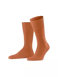 FALKE | Socken AIRPORT pink iris | Orange