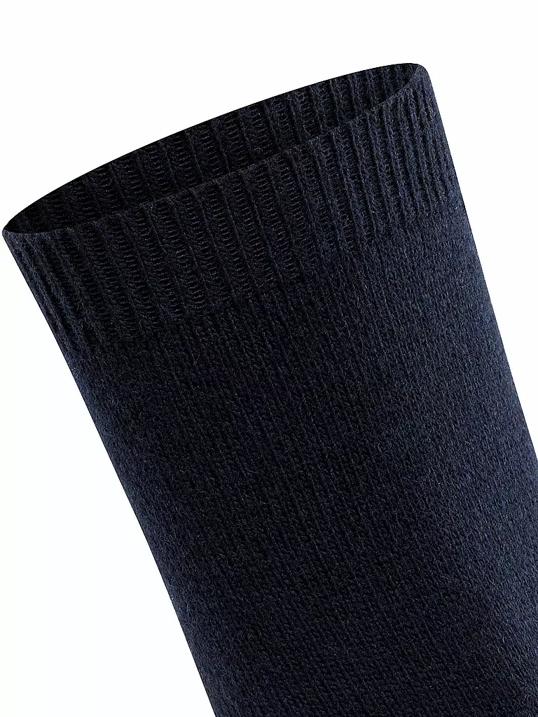 FALKE | Socken Cosy Wool dark navy | Bleu foncé