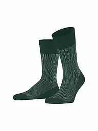 FALKE | Socken UPTOWN TIE hunter green | Vert foncé