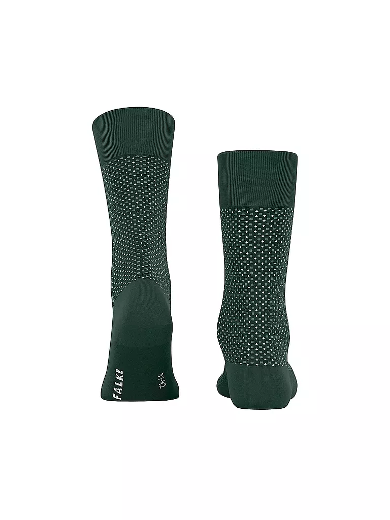 FALKE | Socken UPTOWN TIE hunter green | Vert foncé