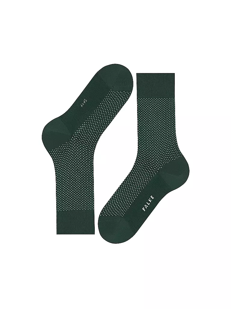 FALKE | Socken UPTOWN TIE hunter green | Vert foncé