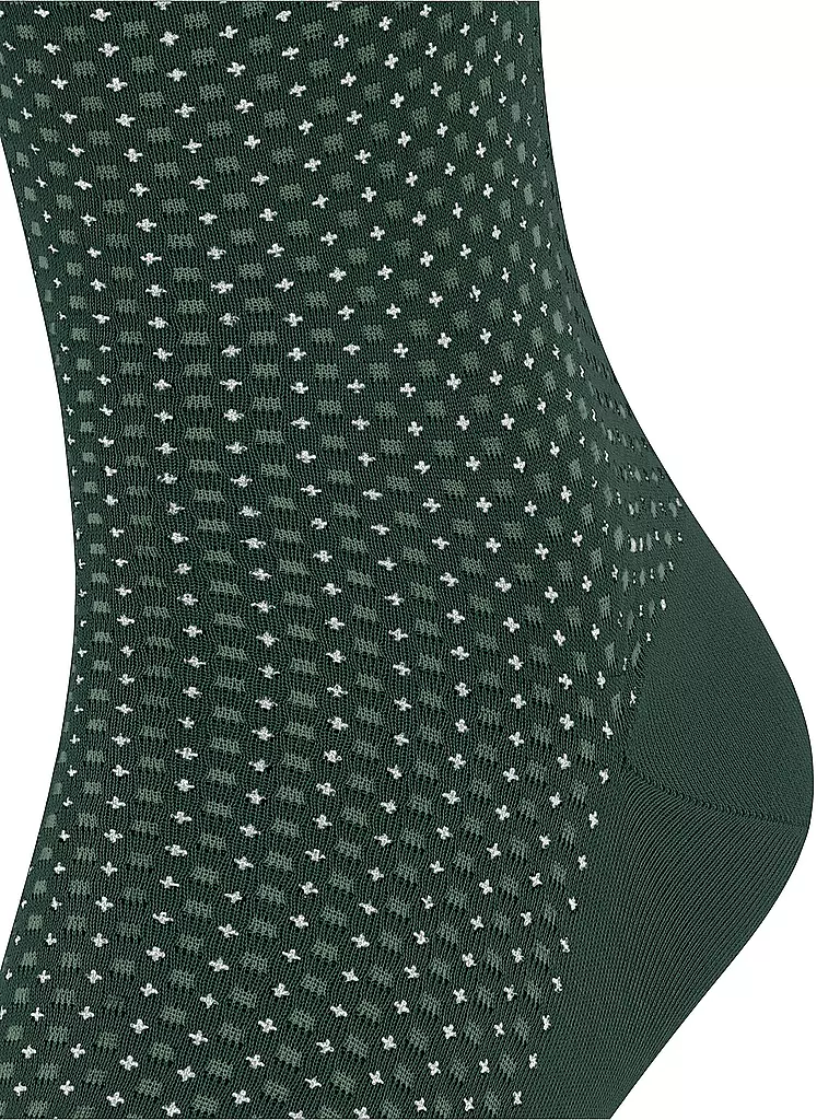 FALKE | Socken UPTOWN TIE hunter green | Vert foncé