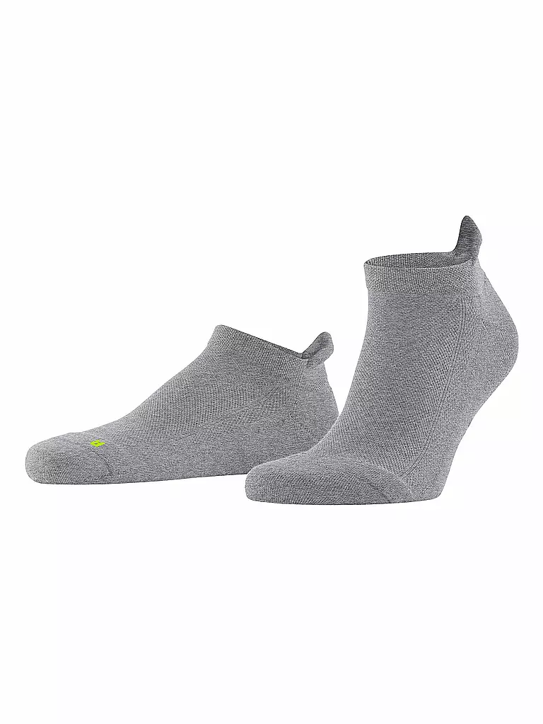 FALKE | Socquettes COOL KICK gris clair chiné | Gris clair