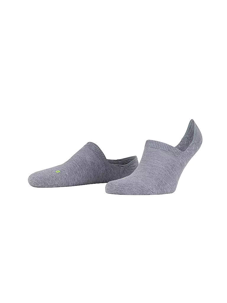 FALKE | Socquettes COOL KICK gris clair chiné | hellgrau