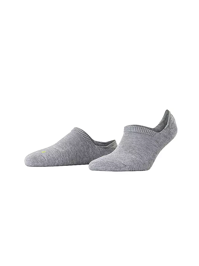 FALKE | Socquettes COOL KICK IN light grey melange | Gris clair