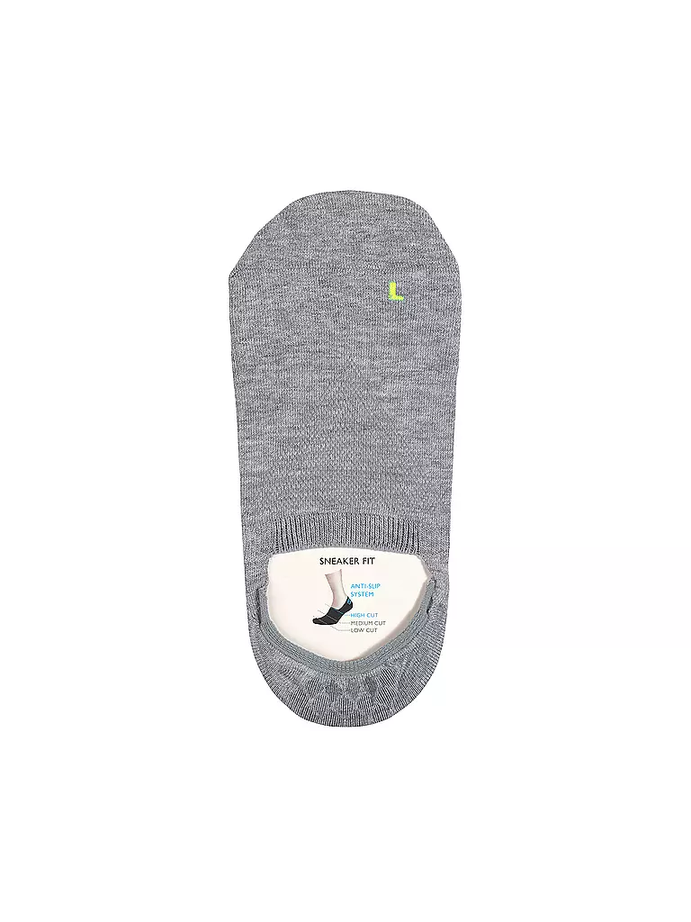 FALKE | Socquettes COOL KICK IN light grey melange | 