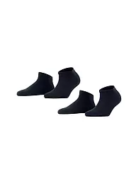 FALKE | Socquettes Happy lot de 2 noir | Bleu