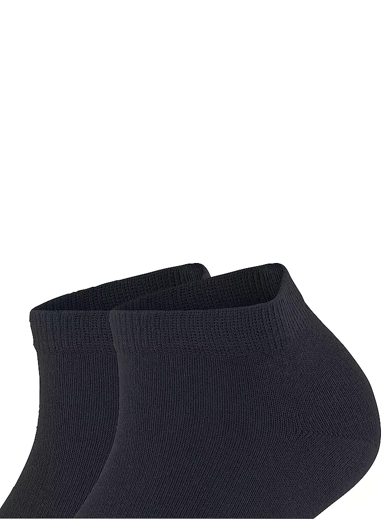 FALKE | Socquettes Happy, lot de 2, bleu marine foncé | blau