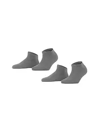 FALKE | Socquettes Happy lot de 2 noir | Gris
