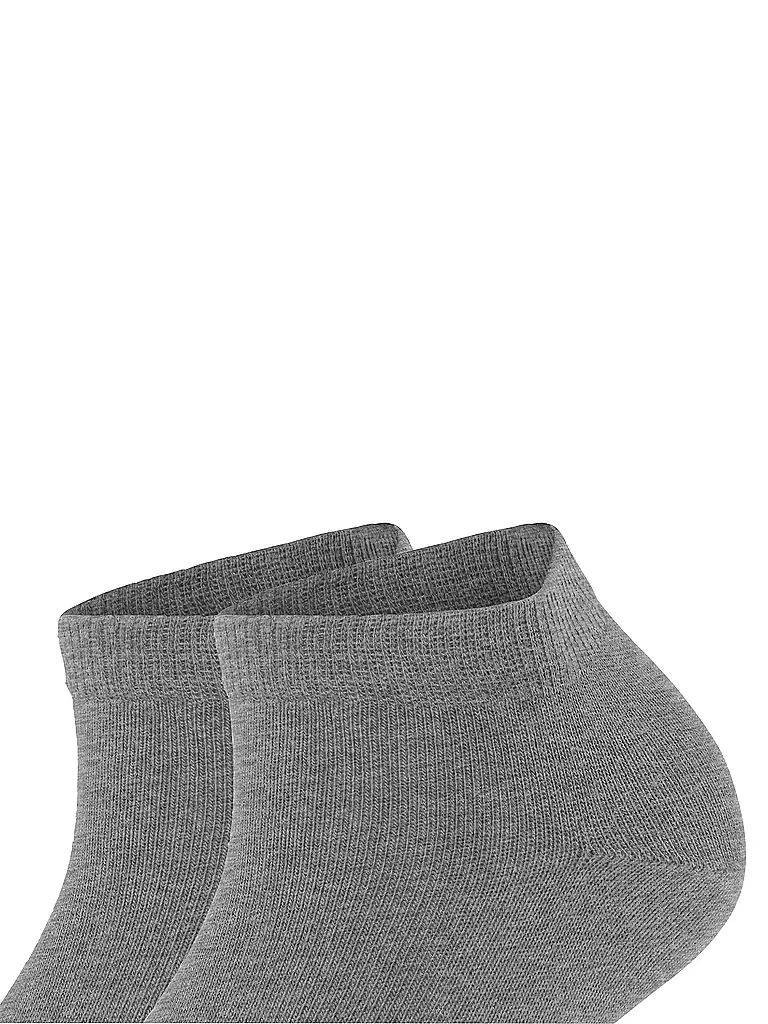 FALKE | Socquettes Happy, lot de 2, gris clair | 