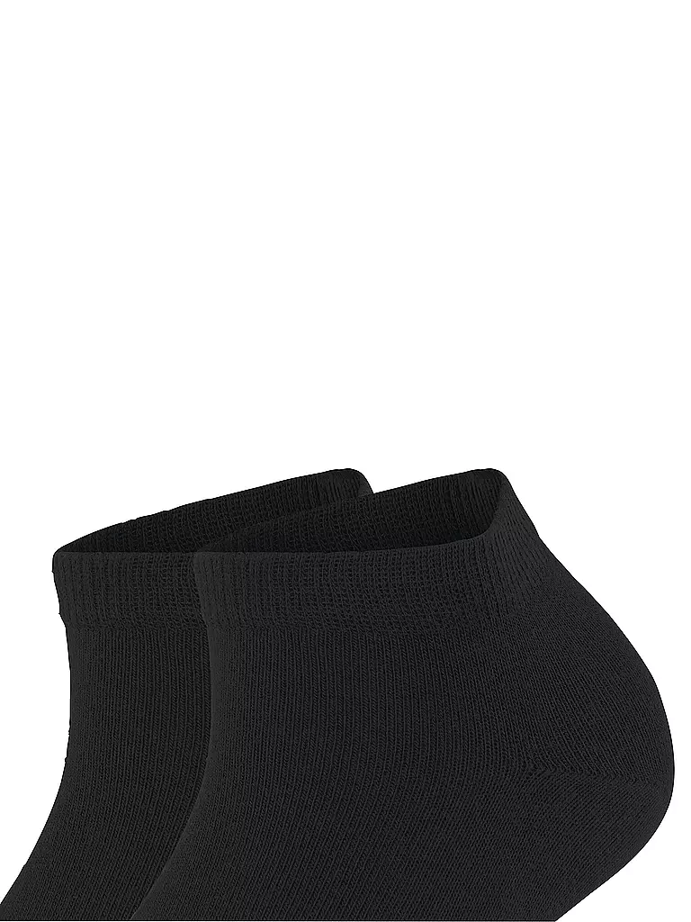FALKE | Socquettes Happy lot de 2 noir | schwarz