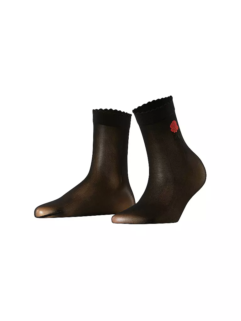 FALKE | Socquettes PASSIONATE 20 DEN noir | schwarz