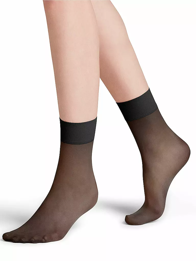 FALKE | Socquettes PURE MATT 20 DEN noir | Noir
