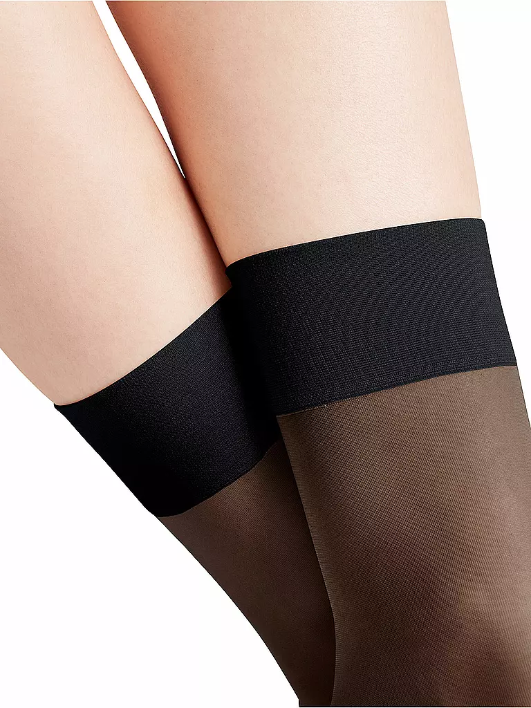 FALKE | Socquettes PURE MATT 20 DEN noir | Noir