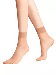 FALKE | Socquettes PURE MATT 20 DEN powder | Marron