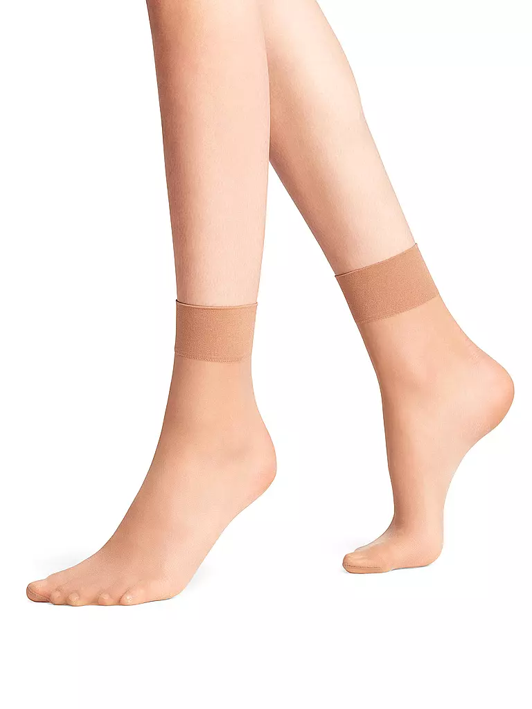 FALKE | Socquettes PURE MATT 20 DEN powder | Marron