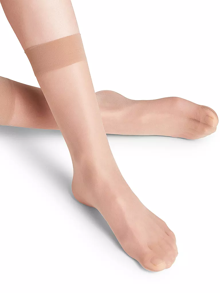 FALKE | Socquettes SEIDENGLATT 15 DEN cocoon | 