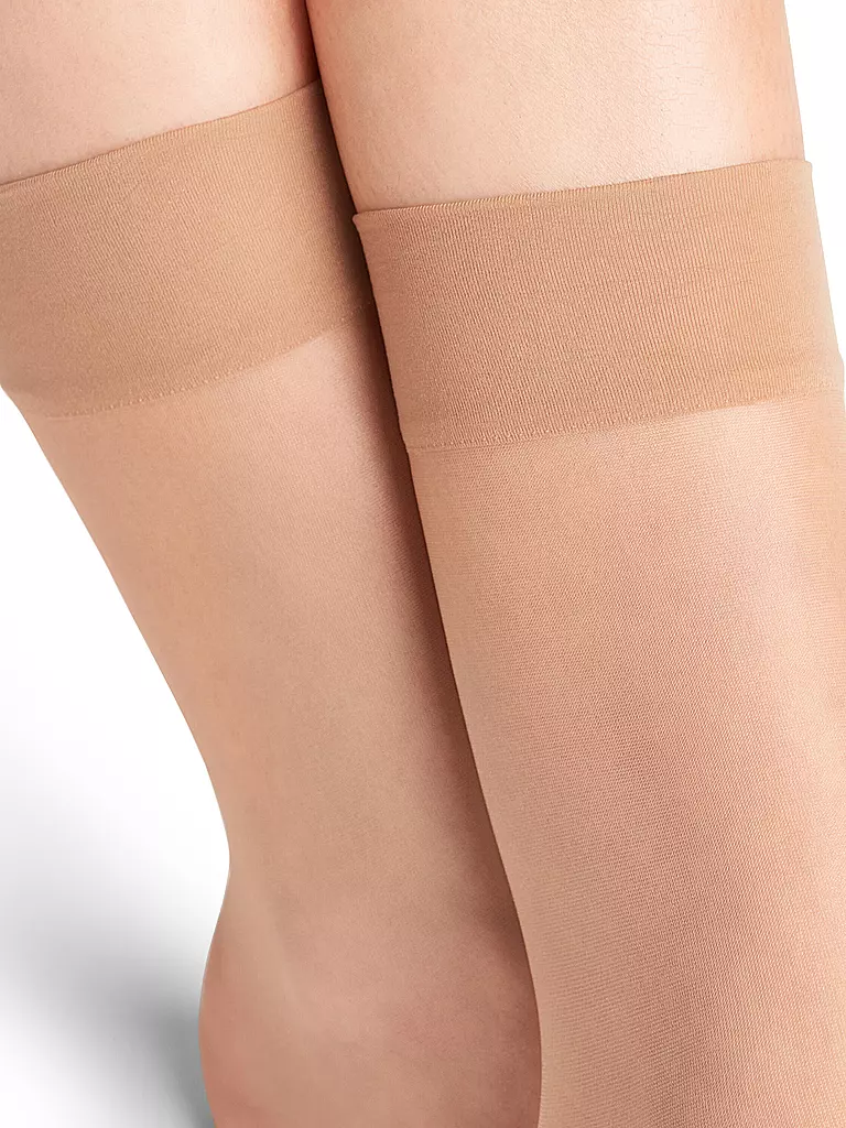FALKE | Socquettes SEIDENGLATT 15 DEN powder | 