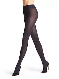 FALKE | Strumpfhose COTTON TOUCH black | Bleu