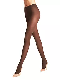 FALKE | Collant « Pure Matt 40150 » 50 DEN (6179 marine) | Marron