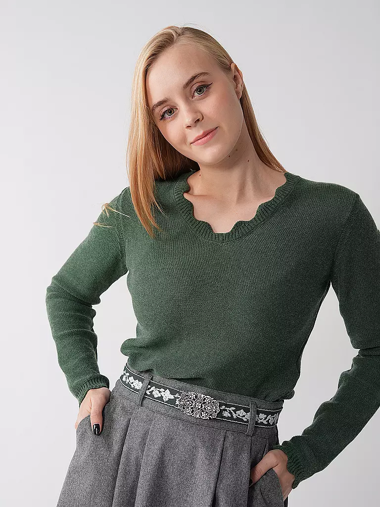 FELI & HANS | Pullover PIPPA | Vert foncé