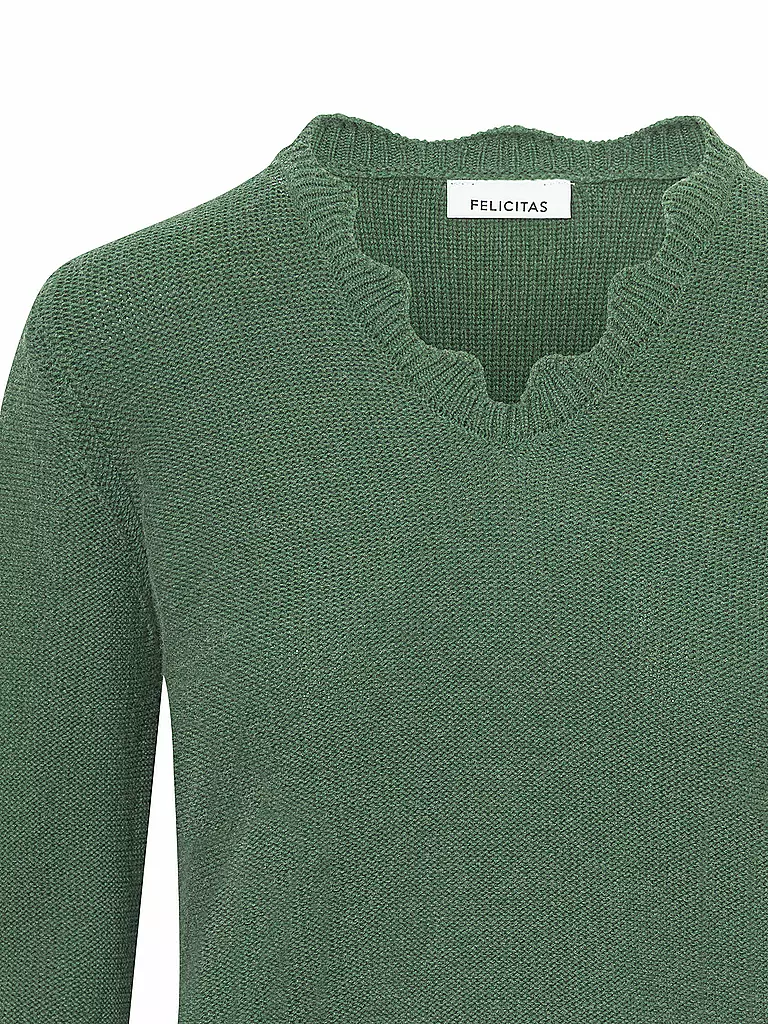 FELI & HANS | Pullover PIPPA | Vert foncé