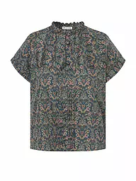 FELI & HANS | Trachtenbluse BABS | Bleu foncé