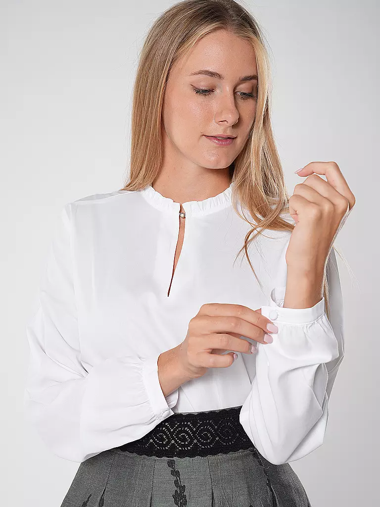FELI & HANS | Trachtenbluse BAYLEE | Blanc