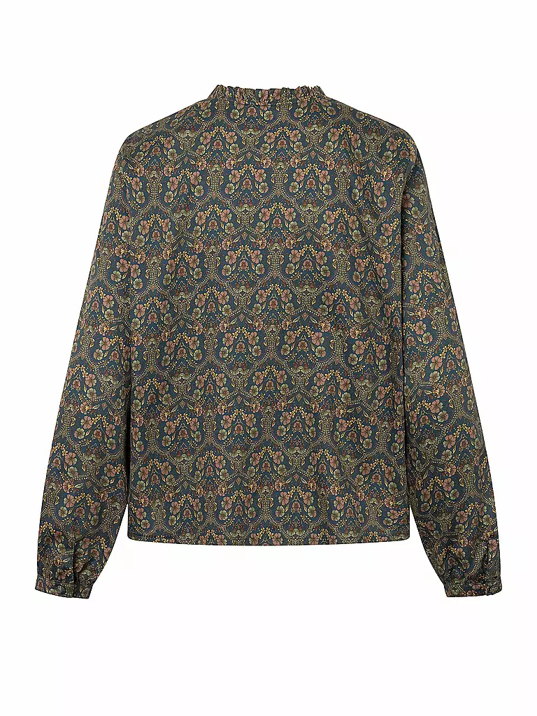 FELI & HANS | Trachtenbluse BAYLEE | Bleu foncé