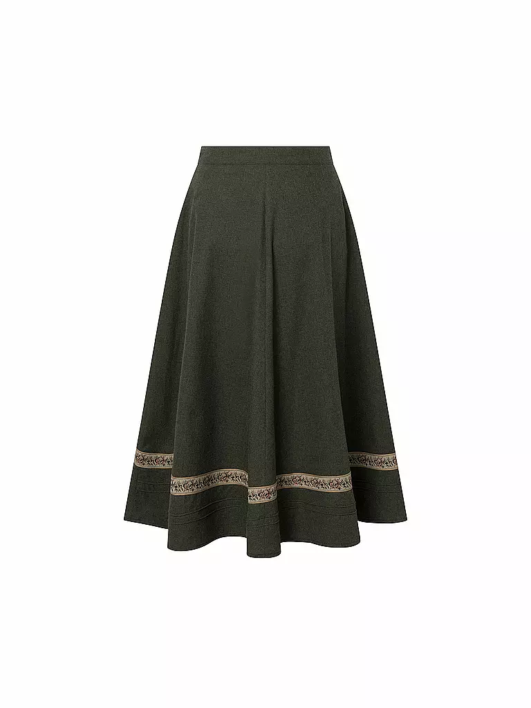 FELI & HANS | Trachtenrock ROSWITA | Vert foncé