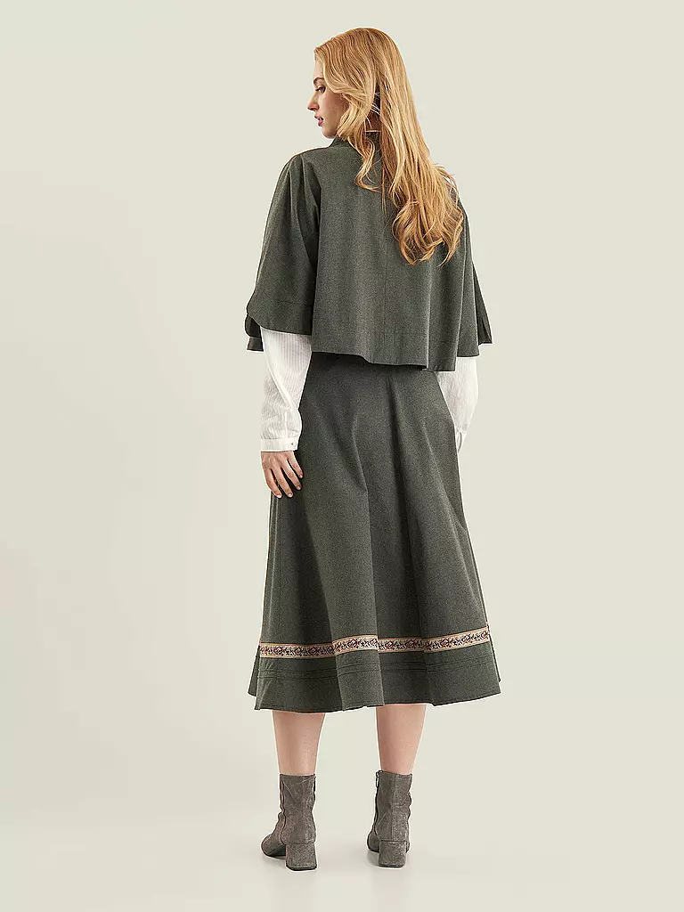 FELI & HANS | Trachtenrock ROSWITA | Vert foncé