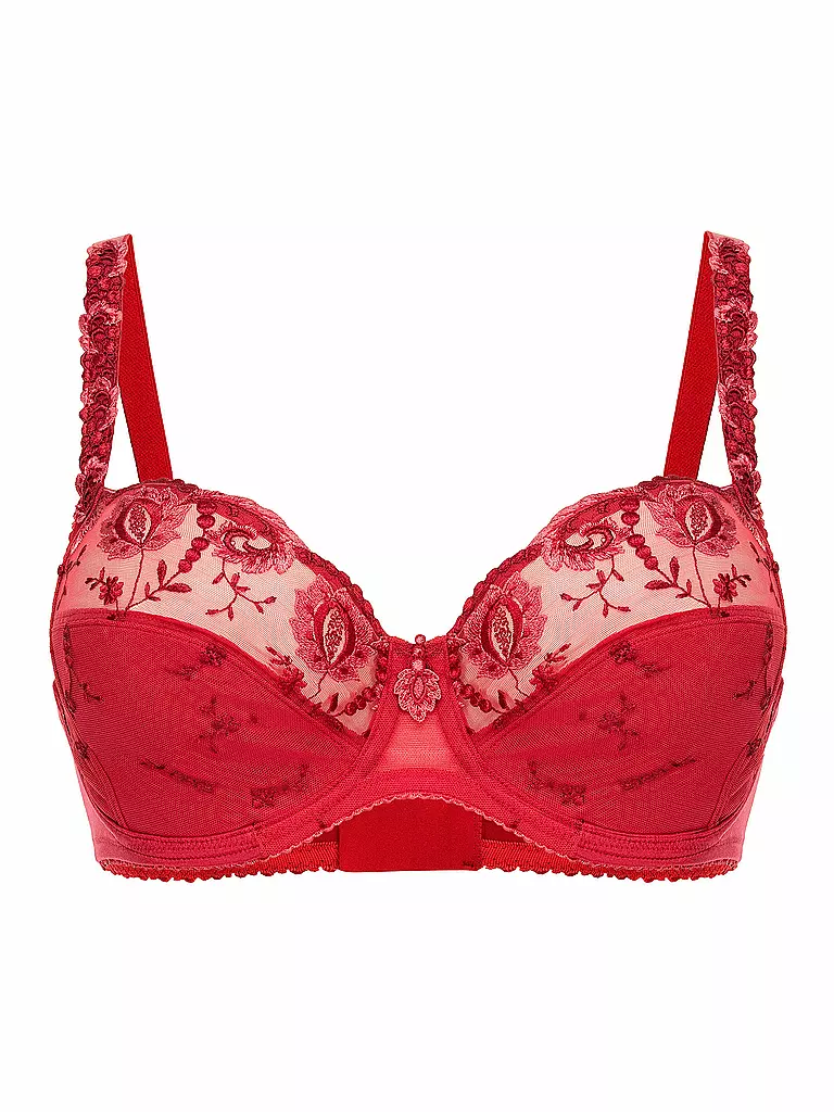 FELINA CONTURELLE | Soutien-gorge à armatures Provence rouge tango | Rouge