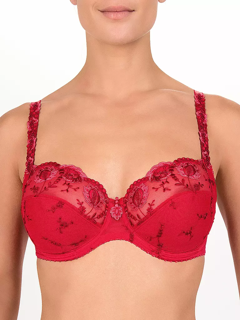 FELINA CONTURELLE | Soutien-gorge à armatures Provence rouge tango | Rouge