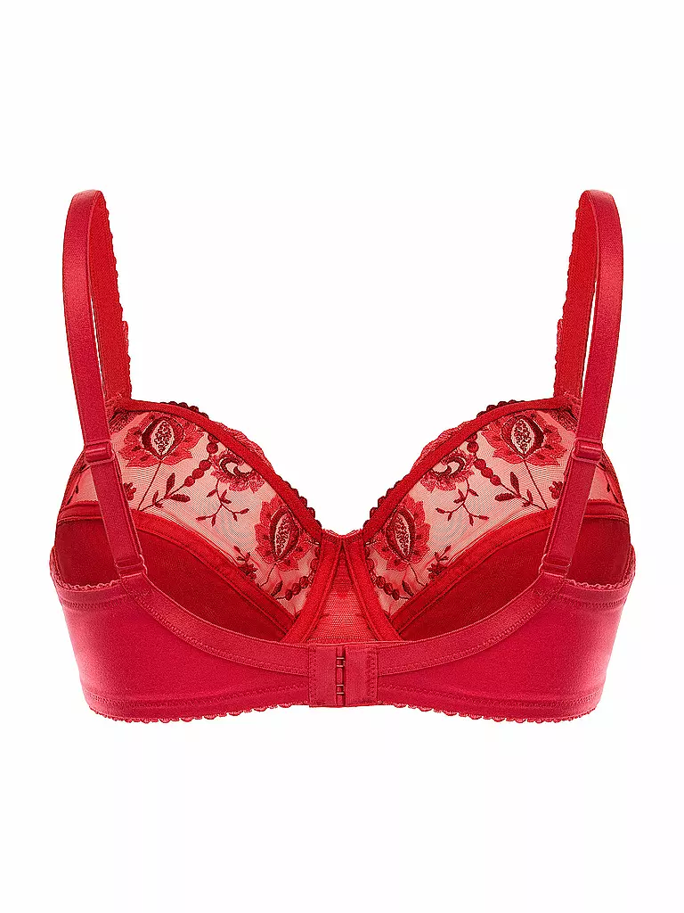 FELINA CONTURELLE | Soutien-gorge à armatures Provence rouge tango | Rouge