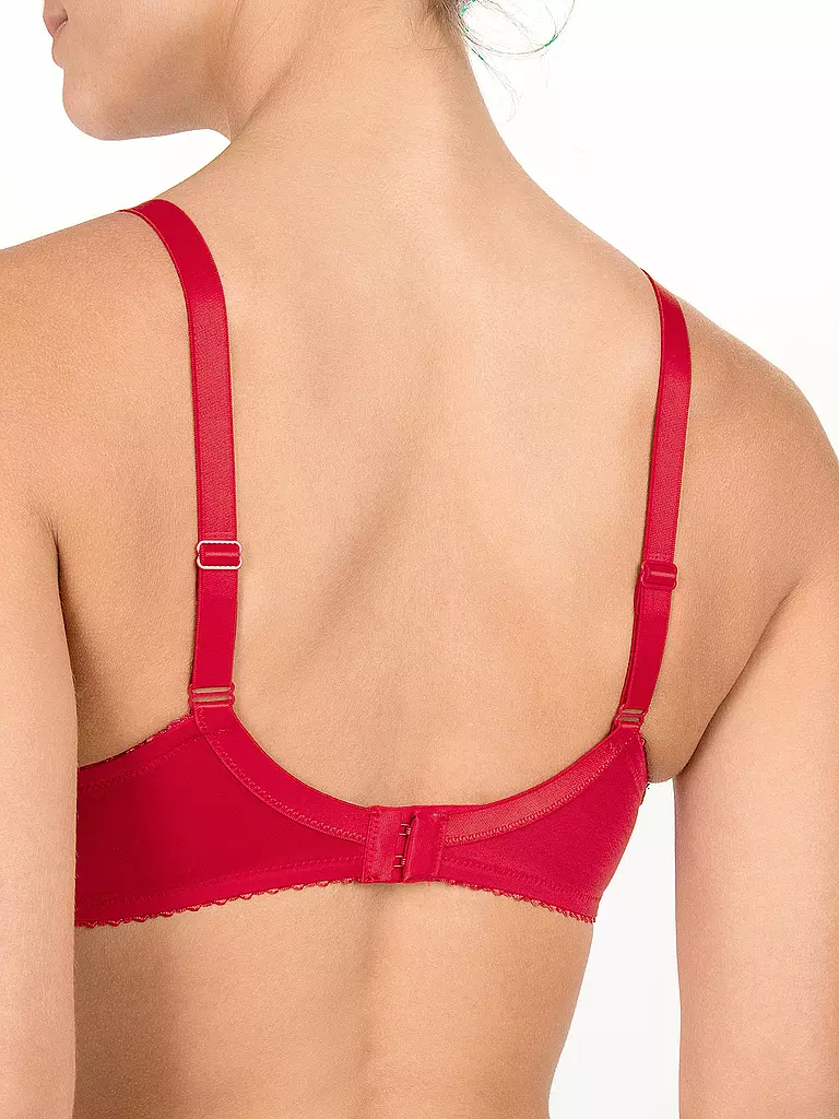 FELINA CONTURELLE | Soutien-gorge à armatures Provence rouge tango | Rouge