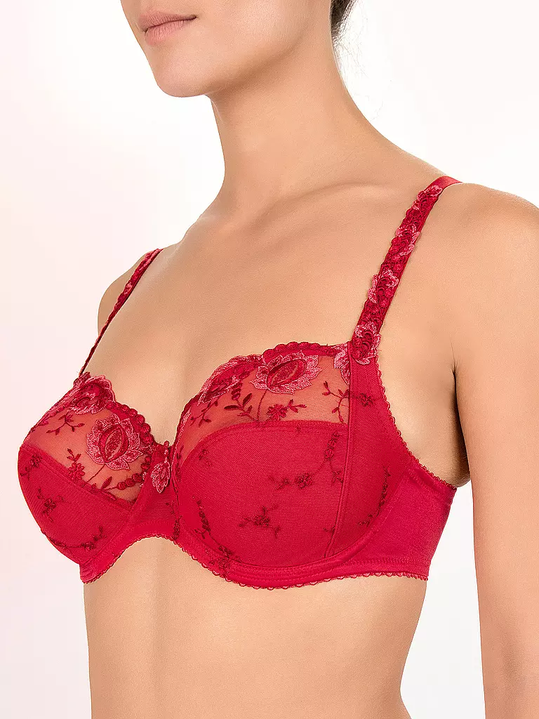 FELINA CONTURELLE | Soutien-gorge à armatures Provence rouge tango | Rouge