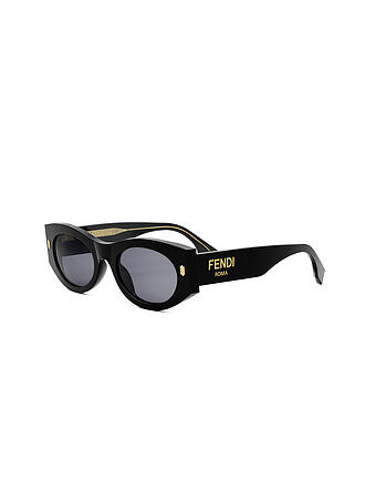 FENDI | Lunettes de soleil ovales FENDI Roma noires
