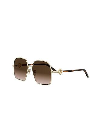 FENDI | Lunettes de soleil carrées FF Diamonds dorées