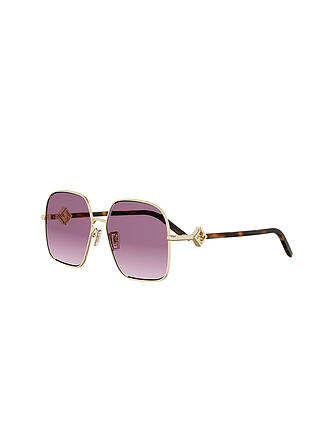 FENDI | Lunettes de soleil carrées FF Diamonds dorées