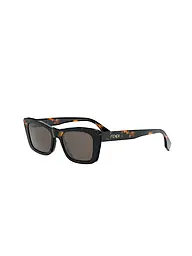 FENDI | Lunettes de soleil carrées FENDI Lettering havana | Marron