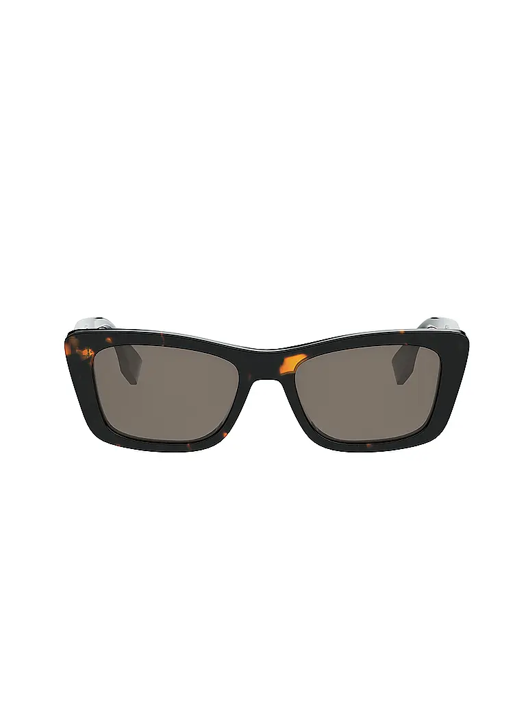 FENDI | Lunettes de soleil carrées FENDI Lettering havana | 
