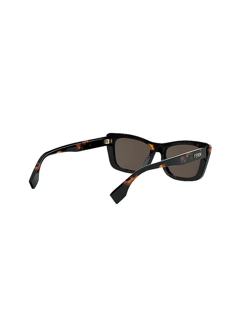 FENDI | Lunettes de soleil carrées FENDI Lettering havana | 