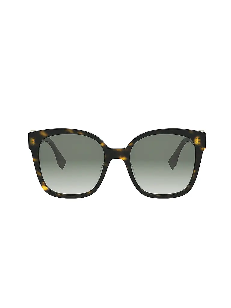 FENDI | Lunettes de soleil carrées FF Diamonds havana | 